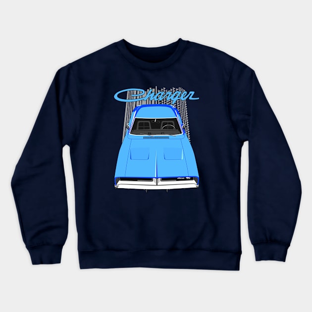 Charger 69 - Blue Crewneck Sweatshirt by V8social